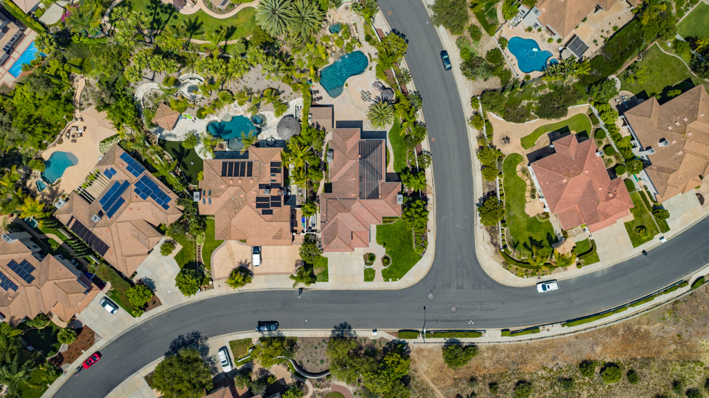 Los Angeles Aerial Image Real Estate Photography