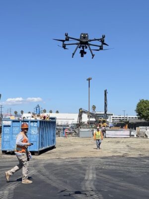 Drones in the Construction Industry by Los Angeles Aerial Image